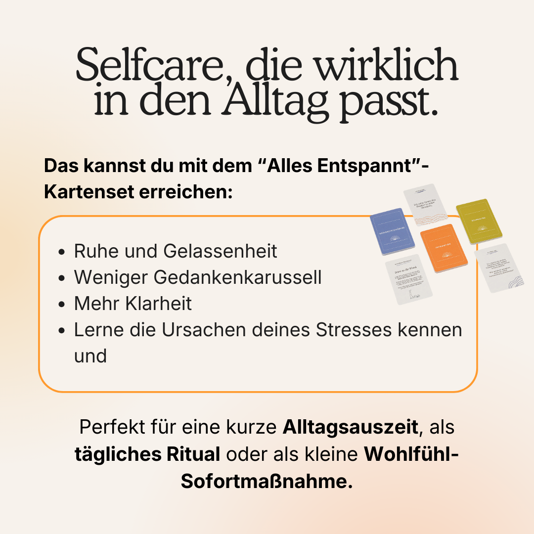 Alles Entspannt Kartenset