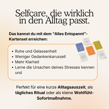 Alles Entspannt Kartenset