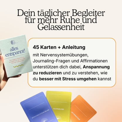 Alles Entspannt Kartenset